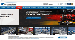 Desktop Screenshot of hockenheimring.de